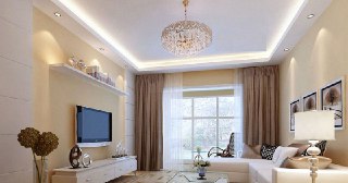 Натяжной потолок в гостиную Кунгур, цена от 6468 руб.